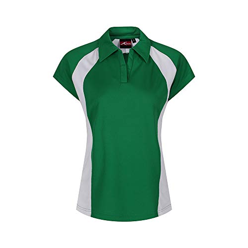 Trutex EPG-EMW-2XL Sektor Mädchen Polo, Smaragd/Weiß, 2XL Größe von Trutex
