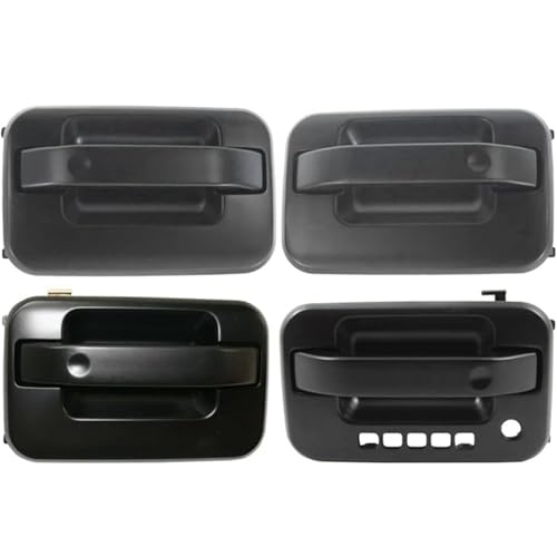 Truvix Auto-Außentürgriff für F 150 2004–2014, Griffe, 4-teiliges Set für vorne und hinten 9L3Z-1522405-BA CL3Z-1522405 von Truvix