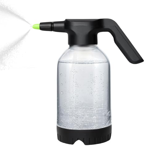 Trveqhk Schaumsprühflasche Autowäsche – 2 l elektrischer automatischer Pflanzennebel Gießkanne – Handheld-Autowäsche, Detaillierung, Reinigungskessel für Wohnmobil, LKW, Minivan von Trveqhk