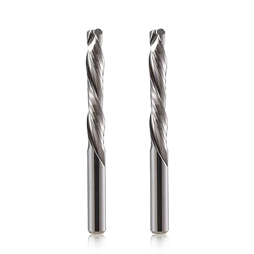 6mm Schaft Downcut CNC Fräser Schaftfräser 2 Stücke, 2-Flöte Spiralnutfräser 25mm Schnittlänge CNC Bohraufsätze Spiralfräser Bit VHM Nutfräser Fräser für Acryl, Sperrholz, Dichteplatte, PVC 6mm Schaft Downcut CNC Fräser Schaftfräser 2 Stücke, 2-Flöte Spiralnutfräser 25mm Schnittlänge CNC Bohraufsätze Spiralfräser Bit VHM Nutfräser Fräser für Acryl, Sperrholz, Dichteplatte, PVC von Trvoxviq