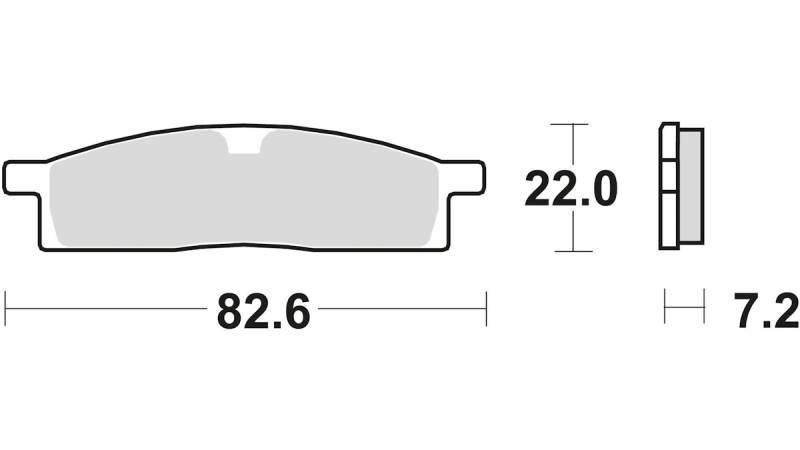 TRW Bremsbelag Typ SI Sintermetall mit ABE, Bremsbelag "MCB 558" Satz TRW Bremsbelag Typ SI Sintermetall mit ABE, Bremsbelag "MCB 558" Satz von Trw