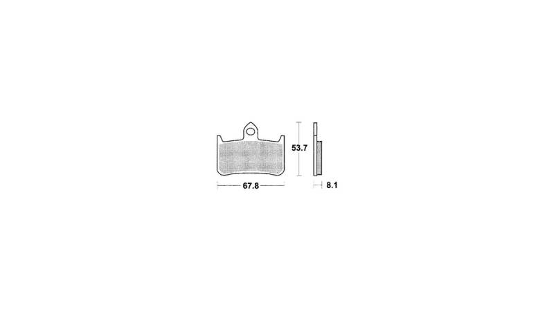TRW Bremsbelag Typ SV Sintermetall mit ABE, Bremsbelag "MCB 593" Satz TRW Bremsbelag Typ SV Sintermetall mit ABE, Bremsbelag "MCB 593" Satz von Trw