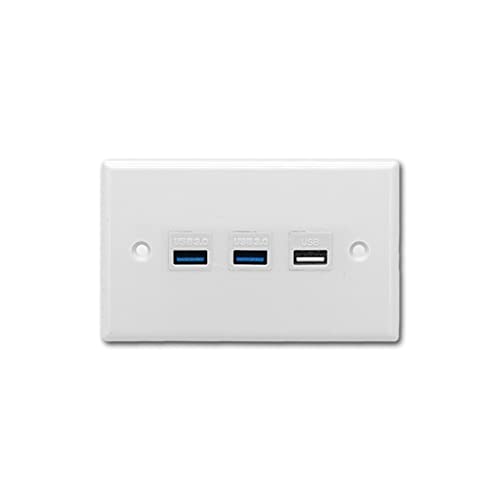 Tsadeer 2USB3.0 + Multifunktions-Informationstafel USB 2.0, Schnellladung von Tsadeer