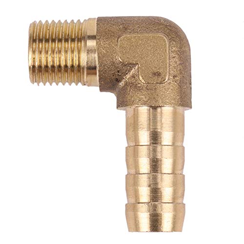 Tsadeer 8 mm x 3/8 Gewinde 90 Grad Ellenbogen Stecker Kupplung Barb von Tsadeer