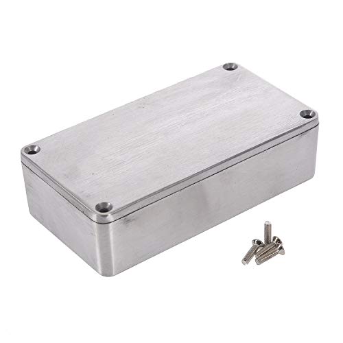 Tsadeer Aluminium Druckguss Elektronikbox Projekt Werkzeug Gehäuse Wasserdicht, Standard 1590B 112x60x31mm von Tsadeer