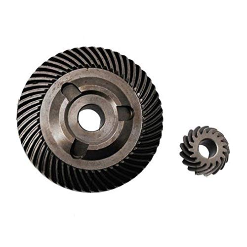Tsadeer Hochwertiges Getriebe-Set für Winkelschleifer 180 mm, geeignet für GWS20-180, GWS18-180, GWS19-180, GWS22-180, enthält 1 x Zahnrad, 1 x Getriebe-Zubehör Tsadeer Hochwertiges Getriebe-Set für Winkelschleifer 180 mm, geeignet für GWS20-180, GWS18-180, GWS19-180, GWS22-180, enthält 1 x Zahnrad, 1 x Getriebe-Zubehör von Tsadeer