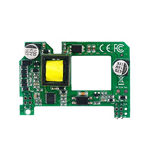 Tsadeer für 4B 3B + Ethernet Power POE Erweiterungskarte POE HAT mit Kühlkörper von Tsadeer