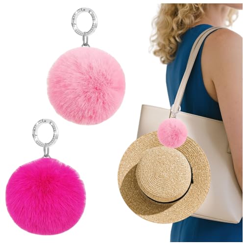 Hut Clip für Reisen, Freihändiges Hutklammer für Tasche Damen Kinder Erwachsene Bommel Zubehör Hutbegleiter Plüsch Ball Hut Clip Tragbare Hutclips für Outdoor Handtasche Reisetasche Rucksack Gepäck Hut Clip für Reisen, Freihändiges Hutklammer für Tasche Damen Kinder Erwachsene Bommel Zubehör Hutbegleiter Plüsch Ball Hut Clip Tragbare Hutclips für Outdoor Handtasche Reisetasche Rucksack Gepäck von Tsangbaby