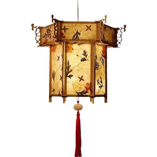 1set DIY Handgemachte Papier Laterne Set Vintage Chinesischen Stil Licht Tragbare Lampe Festival Leuchtende Laternen Geschenk von Tsffae