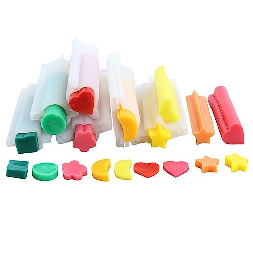 Tsffae 6pcs Herz Mond Sterne Geformte Kerze Form DIY Handwerk Dekoration Wachs, Der Seife Form Plum Blossom Rohr Silikon Form Praktisch Tsffae 6pcs Herz Mond Sterne Geformte Kerze Form DIY Handwerk Dekoration Wachs, Der Seife Form Plum Blossom Rohr Silikon Form Praktisch von Tsffae