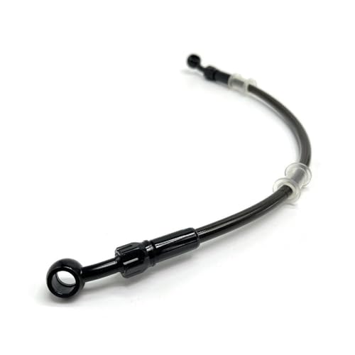 Bremsölschlauchleitung, Motorradbremsschlauch mit um 360 Grad drehbarem Banjo, geflochtene Bremsleitung aus Edelstahl, passend Für ATV, Pit Dirt Street Racing Bike, Motorradbremsleitung von Tsinesla