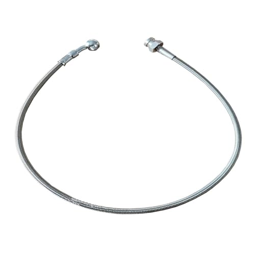 Bremsölschlauchleitung mit 28-Grad-Banjo-Anschlüssen und Sechskantverbindung, Edelstahl-umflochtene PTFE-Bremsleitung, Bremskabel, Motorrad-Bremsleitung von Tsinesla