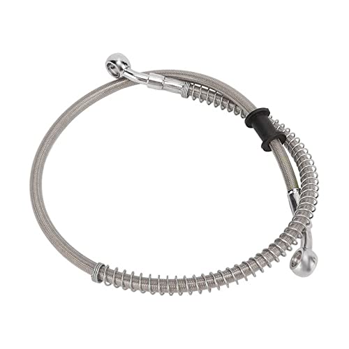 Motorrad-Bremsleitung, universelle Motorrad-Bremsleitung, Motorrad-Bremsgasschlauch, PVC, rostfrei, Bremsölschlauchleitung von Tsinesla