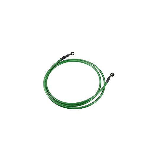 Motorrad-Bremsleitung 210/220/230/240 cm AN3 M10 Hydraulische Bremsleitung Ölschlauch Rohrverschraubung 28° Edelstahl Für Motorrad-Bremsölschlauchleitung von Tsinesla