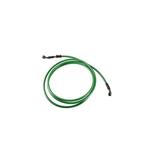 Motorrad-Bremsleitung 210/220/230/240 cm AN3 M10 Hydraulische Bremsleitung Ölschlauch Rohrverschraubung 28° Edelstahl Für Motorrad-Bremsölschlauchleitung von Tsinesla