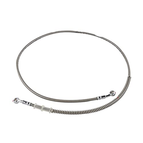 Motorrad Edelstahl Geflochtene Pipeline Latiguillo Freno 39cm-140cm Motorrad Brems Öl Schlauch Bremsleitung von Tsinesla