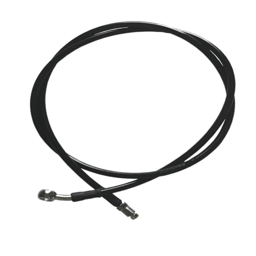 Motorradschläuche, PTFE-Rohr mit Edelstahlummantelung und 28-Grad-Banjo-Anschlüssen und PVC-beschichteter Außenfilament-Bremsölschlauchleitung Für Motorräder, Motorradbremsleitung von Tsinesla