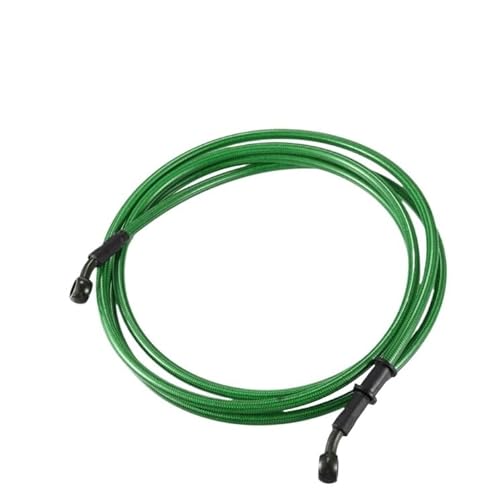 Motorradschläuche 210/220/230/240cm M10 Hydraulische Bremsleitung Ölschlauch Rohrverschraubung 28° Edelstahl Für Motorrad Motorradbremsleitung von Tsinesla