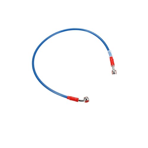 Motorradschläuche 50 cm – 230 cm Länge 28° 0° Motorrad-Hydraulikbremsleitung Ölschlauchleitung Edelstahl-Geflechtkabel Für Motorräder Motorrad-Bremsleitung von Tsinesla