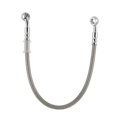 Motorradschläuche Bremsleitung Universal Motorrad Edelstahl geflochtene Rohrleitung 39cm-140cm Motorrad Bremsölschlauch Motorrad Bremsleitung Motorradschläuche Bremsleitung Universal Motorrad Edelstahl geflochtene Rohrleitung 39cm-140cm Motorrad Bremsölschlauch Motorrad Bremsleitung von Tsinesla
