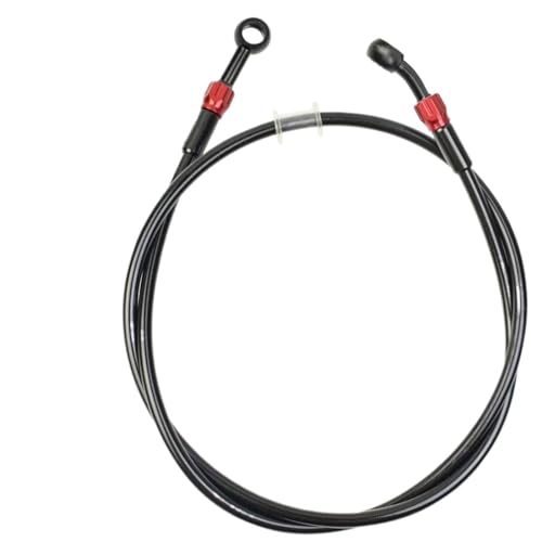 Motorradschläuche Motorrad-Bremsschlauch Ölrohr Edelstahl geflochtene Bremsleitung drehbares Banjo passend Für ATV Pit Dirt Street Racing Bike Motorrad-Bremsleitung von Tsinesla
