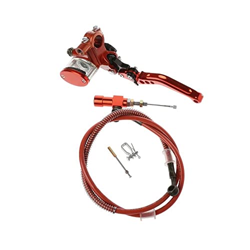Motorradschläuche Motorrad CNC 7/8" 22mm Hydraulischer Kupplungssatz Hebel Hauptbremszylinder Strickölschlauch 125~250cc Motorradbremsleitung von Tsinesla