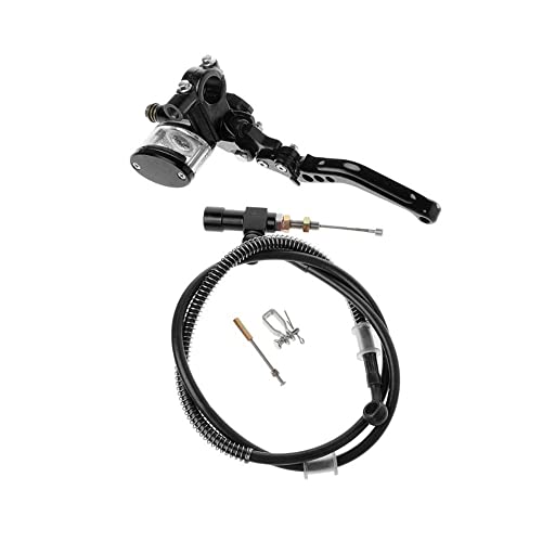 Motorradschläuche Motorrad CNC 7/8" 22mm Hydraulischer Kupplungssatz Hebel Hauptbremszylinder Strickölschlauch 125~250cc Motorradbremsleitung von Tsinesla