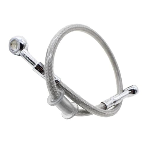 Motorradschläuche Motorrad-Hydraulikbremskupplungsölschlauchleitung Universal 40 cm-200 cm Edelstahl-Geflechtbremsschlauch Für Moto ATV Scooter Motorradbremsleitung von Tsinesla