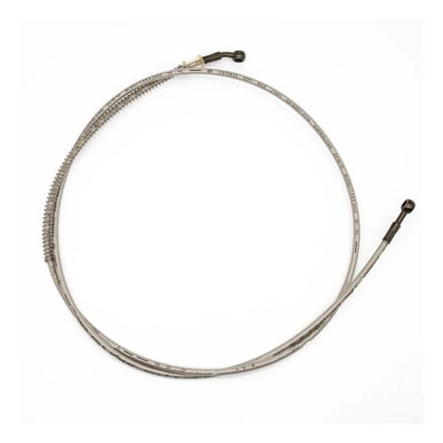 Motorradschläuche Universal Motorrad Edelstahl geflochtene Rohrleitung Motorrad Dirt Bike Bremsölschlauch Bremsleitung 40CM-150CM Motorradbremsleitung von Tsinesla