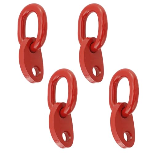Tsnamay 4 Sets rote Hebe-Set-Verbindungsringe für Motorheber – hochfeste Stahlstützstange, schnelle Demontage und Installation der Hebepunktverstärkung Tsnamay 4 Sets rote Hebe-Set-Verbindungsringe für Motorheber – hochfeste Stahlstützstange, schnelle Demontage und Installation der Hebepunktverstärkung von Tsnamay