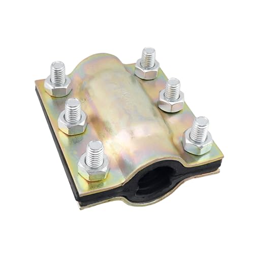 Tsnamay Bronze-Rohr-Leck-Reparatur-Set für Notfallreparaturen, gerade Rohrverbindung, Länge ca. 10,4 cm, DN20 x 110 mm, geeignet für Notfall-Leckreparatur von Rohren, 1 Stück von Tsnamay