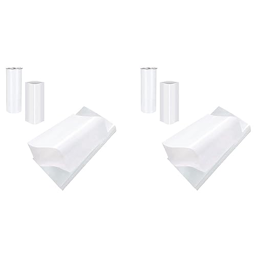 TsoLay 200 Stück Sublimations-Schrumpffolienhüllen 5X10 Weiße Tasche für 567G Tight Tumbler, WärmeüBertragungs-Schrumpffolie TsoLay 200 Stück Sublimations-Schrumpffolienhüllen 5X10 Weiße Tasche für 567G Tight Tumbler, WärmeüBertragungs-Schrumpffolie von TsoLay