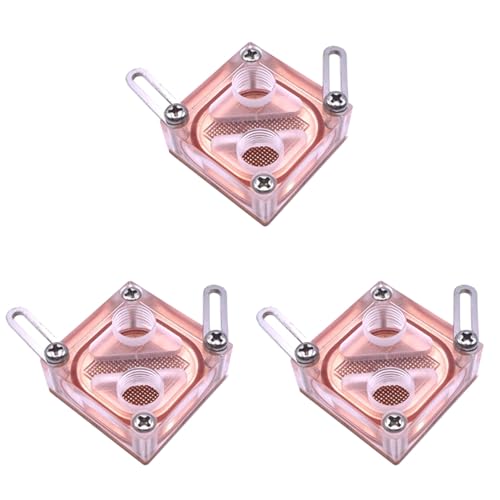 TsoLay 3X Chipsatz Waterblock Computer Wasserkühlung Acryl Transparent General Northbridge Block für Computer CPU Block TsoLay 3X Chipsatz Waterblock Computer Wasserkühlung Acryl Transparent General Northbridge Block für Computer CPU Block von TsoLay