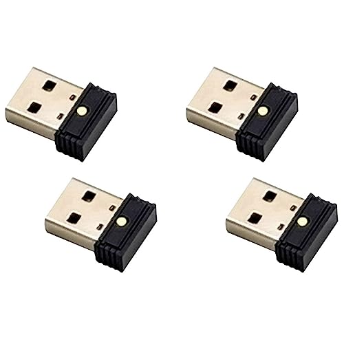 TsoLay 4 USB-Maus-Jiggler, Nicht Nachweisbarer Automatischer Computer-Maus-Jiggler, Hält Den Computer Wach, Simuliert Die Mausbewegung von TsoLay