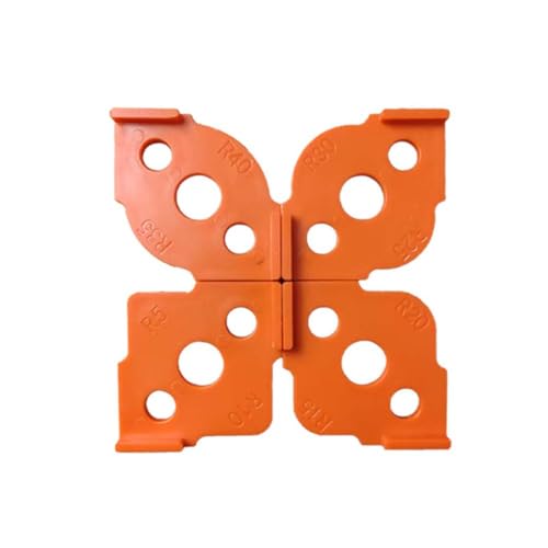 TsoLay 4PCS Halbfillet-Positionierer mit Abgerundeten Eckenradius Jig-Fräser-Bit-Vorlage Werkzeug für Holzbearbeitung Locator-Ecken-Vorlage TsoLay 4PCS Halbfillet-Positionierer mit Abgerundeten Eckenradius Jig-Fräser-Bit-Vorlage Werkzeug für Holzbearbeitung Locator-Ecken-Vorlage von TsoLay