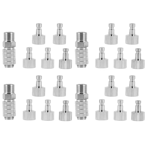 TsoLay 4X Airbrush Schnell Kupplung Kupplung Entriegelung Adapter mit 20 Stecker, 1/8 M-F TsoLay 4X Airbrush Schnell Kupplung Kupplung Entriegelung Adapter mit 20 Stecker, 1/8 M-F von TsoLay