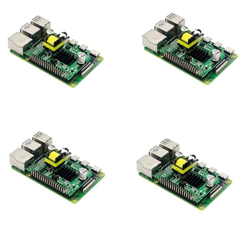 TsoLay 4X für 4B POE Modul Power Over Ethernet IEEE 802.3Af Standard Switches POE Hut für Modell B / 3B + von TsoLay