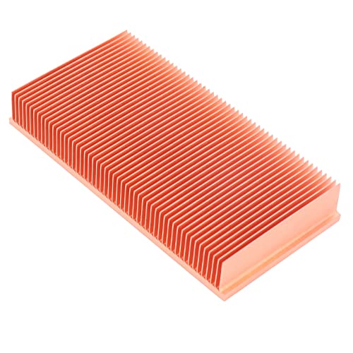 TsoLay KupferküHlköRper 100X50X15Mm Skiving Fin KüHlköRper KüHler für Elektronischen RAM Chip LED VGA KüHler von TsoLay