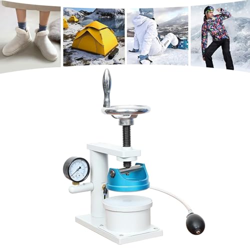 TsoLay Textil-Hydrostatikdruckprüfer, Wasserdichtes Druckprüfgerät Mit Druckgummikugel, Druckbereich 0,01 Bis 0,1 MPa, Für Plastiktüten, Bekleidung, Zelte Und Regenmäntel von TsoLay