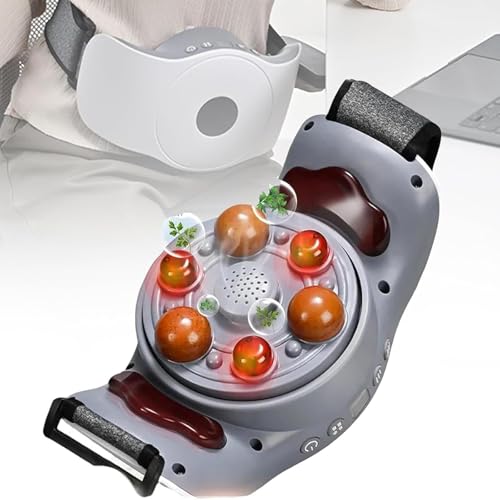 TsoLay Tragbarer, Schnell Wärmender Bauchgürtel, Automatische Bauchmassagemaschine, 3 Geschwindigkeitsstufen Und 5 Intelligente Modi, 15 Minuten Einschaltzeit, Für Den Bauch von TsoLay