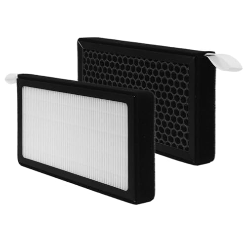 Black Set of 2 Cabin Air Filter Compatible with Tesla Model Y & Model 3 - HEPA Replacement Cabin Air Filter with Activated Carbon and Honeycomb Structure Black Set of 2 Cabin Air Filter Compatible with Tesla Model Y & Model 3 - HEPA Replacement Cabin Air Filter with Activated Carbon and Honeycomb Structure von TsuFantisi