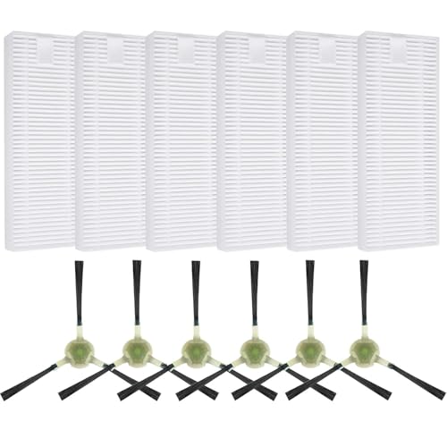 F/T 12pcs Robot Vacuum Cleaner Hepa Filters + Side Brush For L-efant M330 Replacement Accessories F/T 12pcs Robot Vacuum Cleaner Hepa Filters + Side Brush For L-efant M330 Replacement Accessories von TsuFantisi