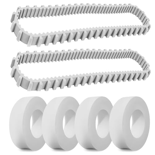 TsuFantisi F/T (Pack of 6) Replacement Parts 9985006-R2 Rail and Climbing Rings 6101611-R4 Compatible with for D-olphin Nautilus cc Plus Robotic Pool Robot von TsuFantisi