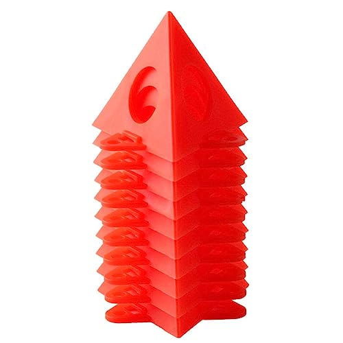 Tsuchiya Farbdreieckständer - 10 Stück Farbtrocknungspyramide,Lager 250 Pfund Holzbearbeitung Langlebige Malerpyramiden für Schranktüren von Tsuchiya