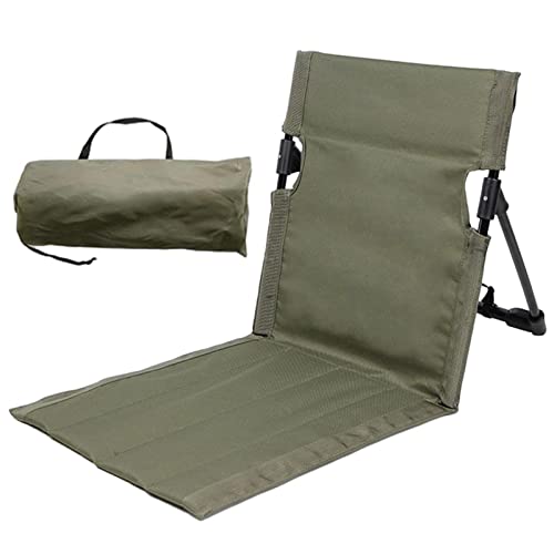 Tsuchiya Strandmatte Faltbar Mit Rückenlehne Strandsitz Sonnenmatte Mit Tragegurt Strandmatte Gepolstert Faltbar Für Garten Strandstuhl Für Den Außenbereich(Nicht Verstellbar Rückenlehne) von Tsuchiya