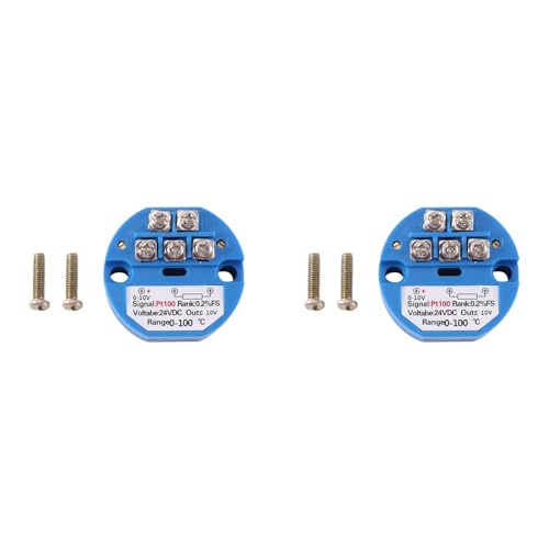 Tsudoku 2 x PT100 Typ auf 0–10 V 0–100 Grad RTD-Eingang 0–10 A Ausgang DC24 V Thermowiderstandstemperatur-Transmitter Tsudoku 2 x PT100 Typ auf 0–10 V 0–100 Grad RTD-Eingang 0–10 A Ausgang DC24 V Thermowiderstandstemperatur-Transmitter von Tsudoku