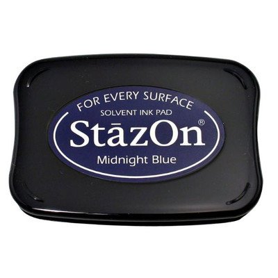 StazOn Farbe Tinte Pad Farbe: Midnight Blau von Tsukineko