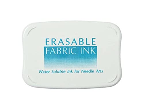Tsukineko Erasable Fabric Pads Erasable Textilien Stempel-Kissen, entfernbar, Mehrfarbig, von Tsukineko