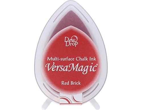 VersaMagic Chalk Dew Drop Ink Pad-Red Brick von Tsukineko