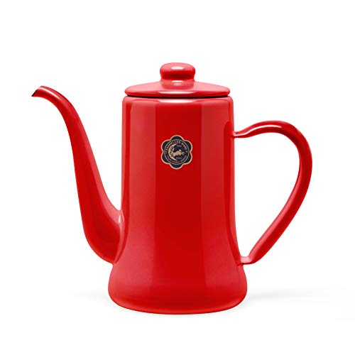 Tsukiusagishirushi Slim Pot 1.2l Red by Tsukiusagishirushi von Tsukiusagishirushi